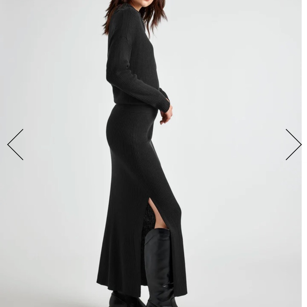 Splendid Georgie Rib Skirt